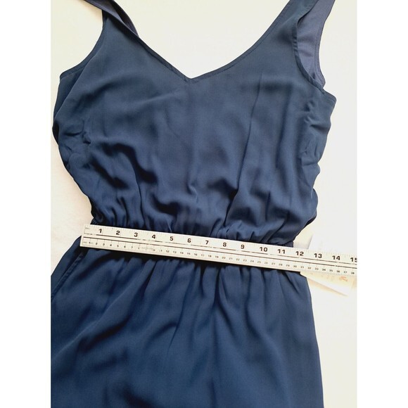 NWT Show Me Your Mumu Kendall Maxi Dress in Rich Navy Crisp Small S - Picture 7 of 10